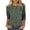 Army Green, variant on Womens Fall Shirts Women's Tops Plus Size Tunic Plus Size Tops for Women 3/4 Sleeve Blouses Casual Fall