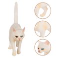 thumbnail image 3 of EeaseMX Juguete de simulación de animales, adorable mascota, modelo de gato, juguete cognitivo, adorno, estatua de gato, 3 of 7