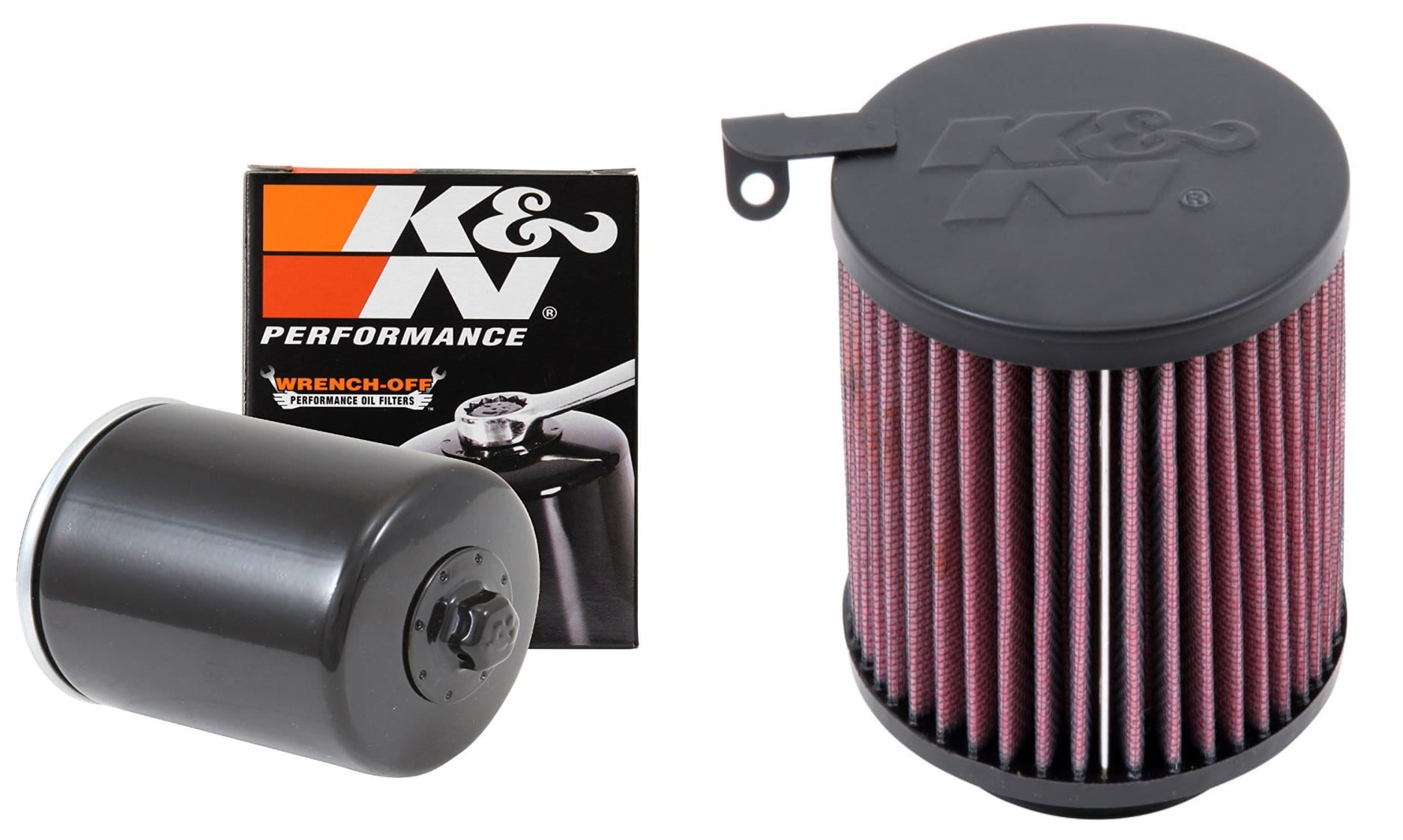 K&N Air and Oil Filter Black Kit for ATV/UTV KAWASAKI Mule 610 4x4 XC
