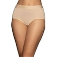 thumbnail image 4 of 3 Pairs Vanity Fair Women's Beyond Comfort Hi-Cut Briefs Modal 13250, Size 6, Neutral, 4 of 10