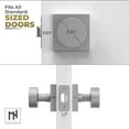 thumbnail image 4 of Mega Handles | Suana Privacy Door Knob | Satin Nickel, 4 of 4