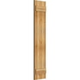 thumbnail image 2 of 10 3/4"W X 51"H Timbercraft Two 5 3/8" Boards Joined Board-N-Batten Shutters, Rough Sawn Western Red Cedar (Per Pair), 2 of 13