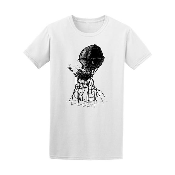 Fantastic Cyberpunk Baby Monster T-Shirt Men -Image by Shutterstock, Male 3X-Large