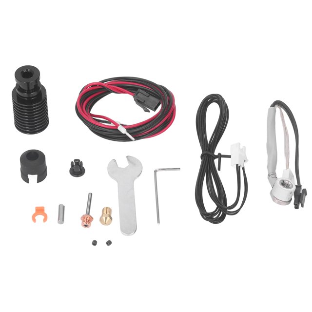 Kit De Tubo De Garganta De Disipador De Calor Impreso En 3D, Kit De Boquilla De Núcleo De Calefacción De Tubo De Garganta De Disipador De Calor De Impresión 3D Cable De Extensión Del Calentador De Cub