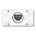 thumbnail image 2 of Jeep Logo Chrome on Chrome Plate, 2 of 2