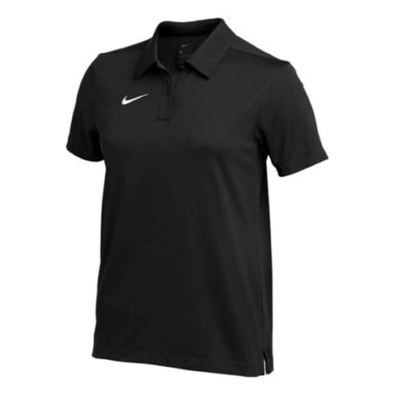 Nike Womens Dry Franchise Polo Shirt (as1, Alpha, x_l, Regular, Regular, Black)
