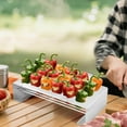 thumbnail image 7 of Stainless Steel 18 Hole Jalapeno Pepper Roasting Rack for Barbecue Grill - Ideal for Outdoor Cooking and Entertaining, 7 of 7