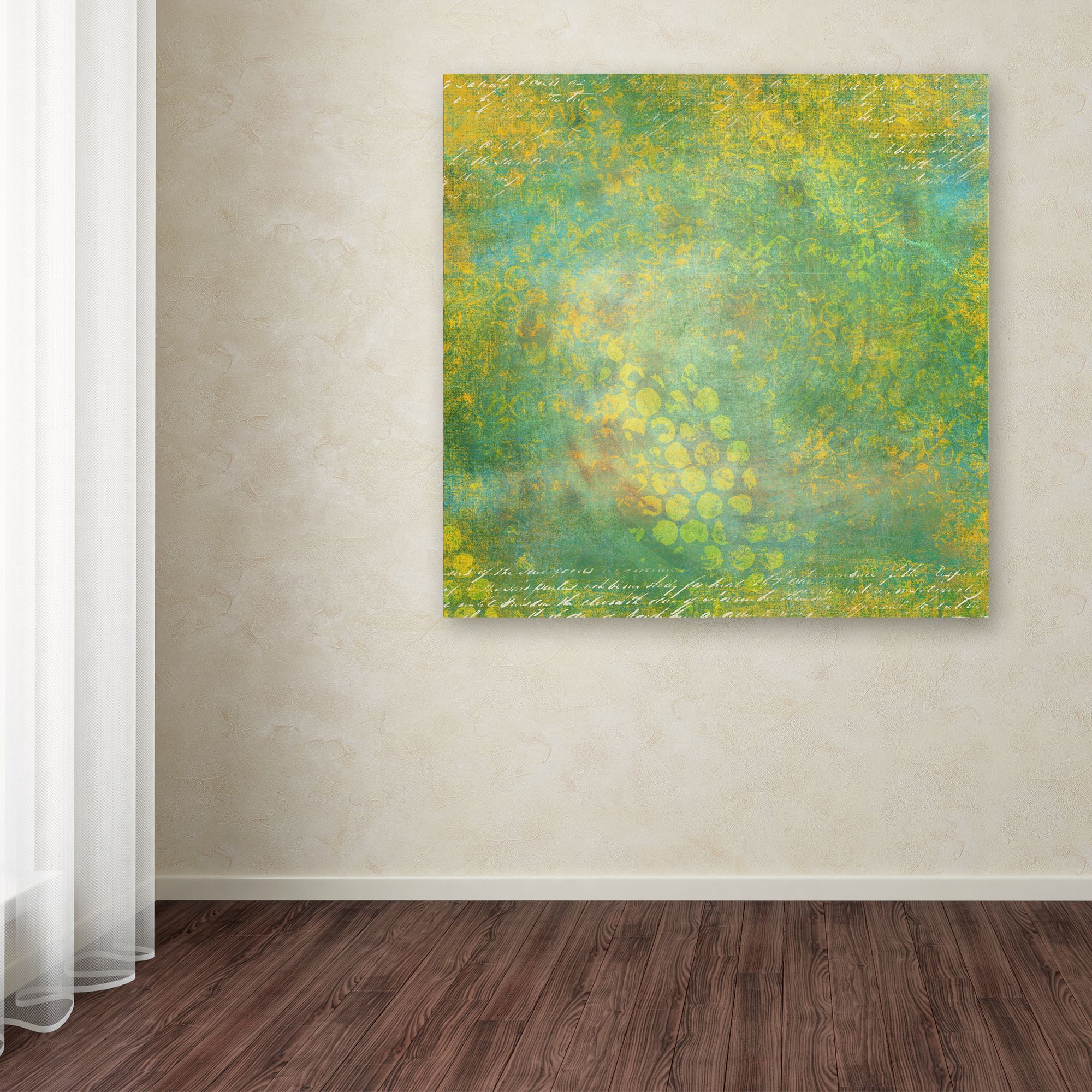 Trademark Fine Art 'Spotted Sunshine' Canvas Art by Marcee Duggar