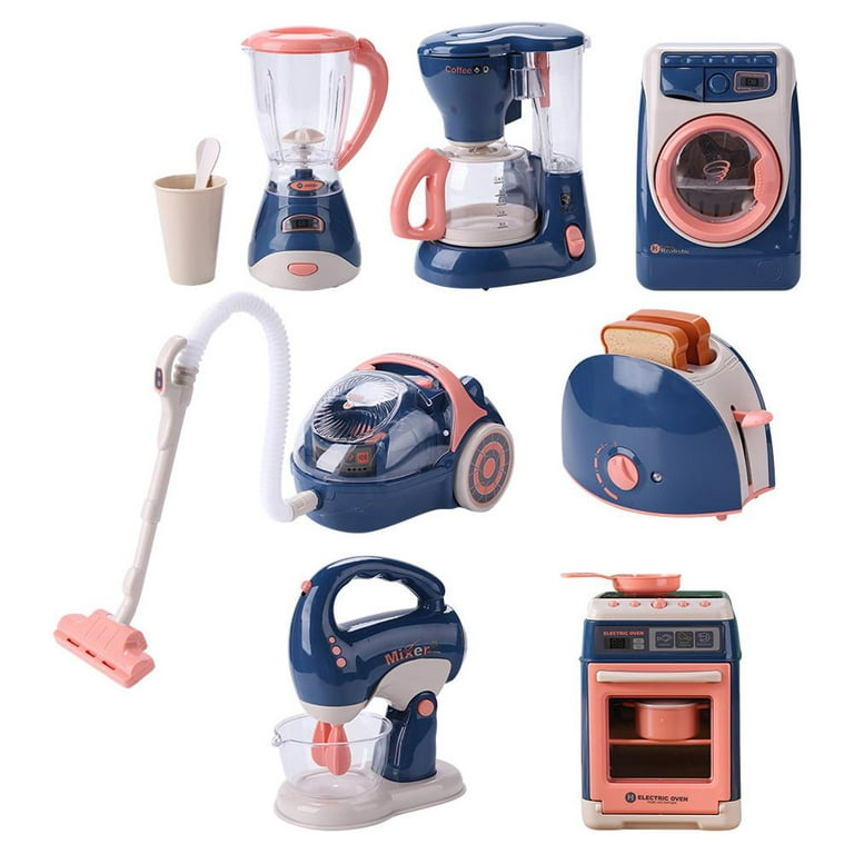 Kids DIY Electric Kitchen Toy Home Appliance with Light (Juice Machine)