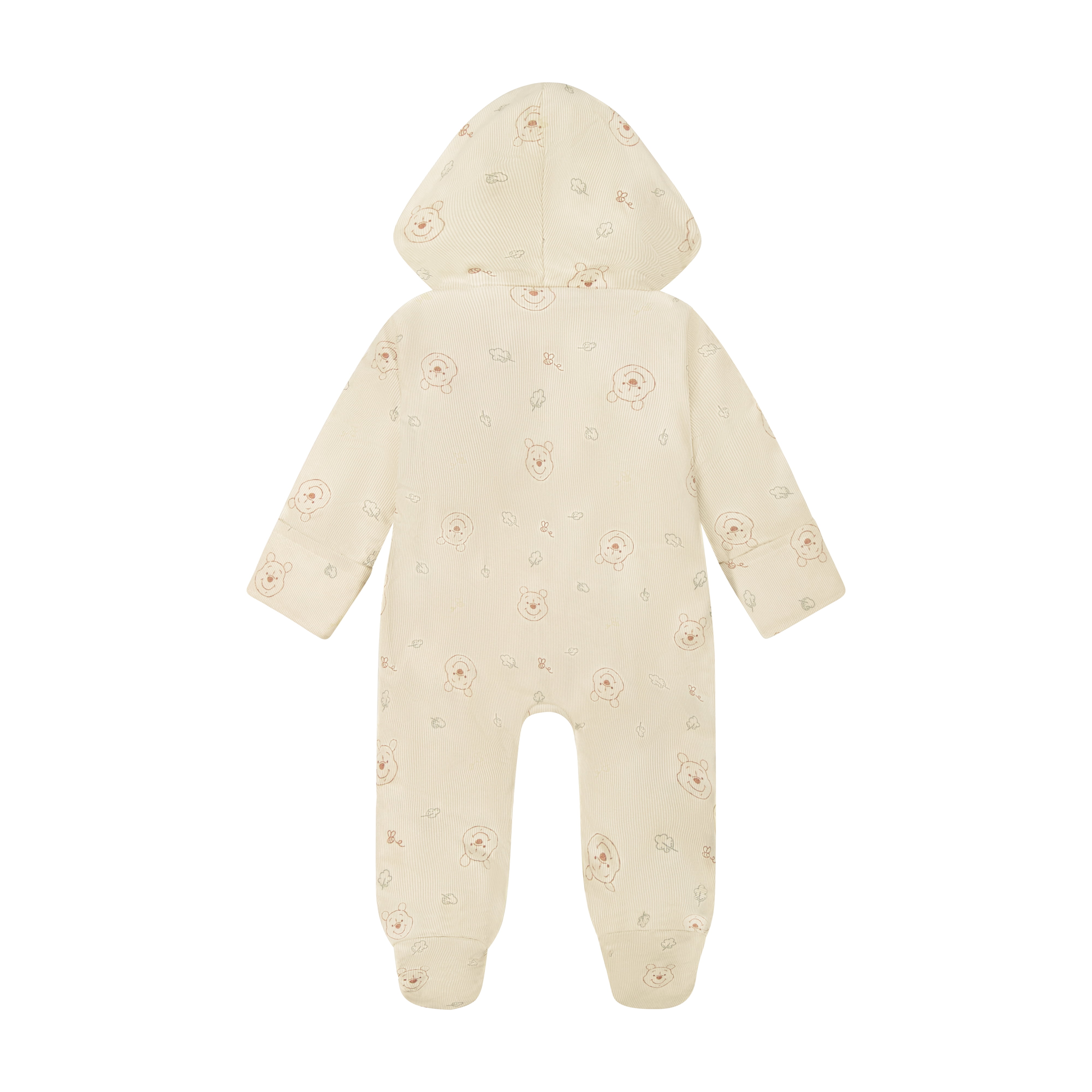 Character Baby Hooded Ribbed Pram Suit, Sizes 0-9 Months