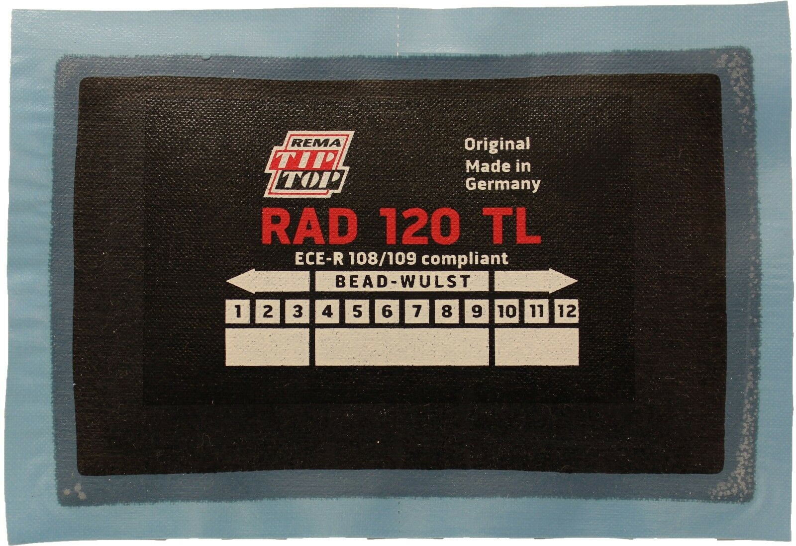 Buy REMA TIP TOP RAD120 Radial Tire Repair Patch 47/8 x 3 2ply Box