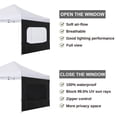 thumbnail image 2 of Lateral para toldo COOSHADE Instant Canopy SunWall 10x10 Negro, 2 of 7