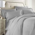 thumbnail image 1 of Nestl Bedding 7-Piece Queen Duvet Cover and Bed Sheet Set - Includes Duvet Cover, Flat Sheet, Fitted Sheets, 2 Pillowcases and 2 Pillow Shams - Complete Luxury Soft Microfiber Bedding Set, Silver Gray, 1 of 6