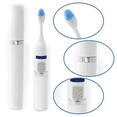 thumbnail image 3 of Battery Powered Electric Toothbrush, Portable Oral Care, Lightweight Design, Soft DuPont Nylon Bristles, 3 of 5