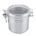 thumbnail image 2 of Coffee Container Stainless Steel Coffee Container Vacuum Sealed Storage Jar for Sugar Tea Bean(M), 2 of 8