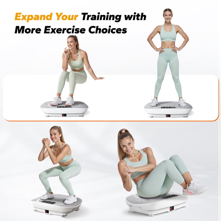 MERACH Compact Whole Body Vibration Plate Exercise Machine with Remote Control - Walmart.com MERACH Compact Whole Body Vibration Plate Exercise Machine with Remote Control - Walmart.com
