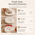 thumbnail image 4 of Premium Pet Paw Print Kit – DIY Clay Keepsake for Personalized Pet Memories, Safe & Easy Molding, Ideal Gift for Pet Lovers, 4 of 5