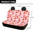 thumbnail image 4 of Psesaysky Car Back Seat Covers for Auto Interior Automotive, Strawberry Butterfly 2 Pack Car Rear Seat Protectors Protects Against Dirt and Scratch Easy to Install, 4 of 7