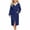 Navy, variant on Bovxnpu Boys Girls Robes Hooded Long Sleeve Big Pocket Mid Length Bath Robe Outfits
