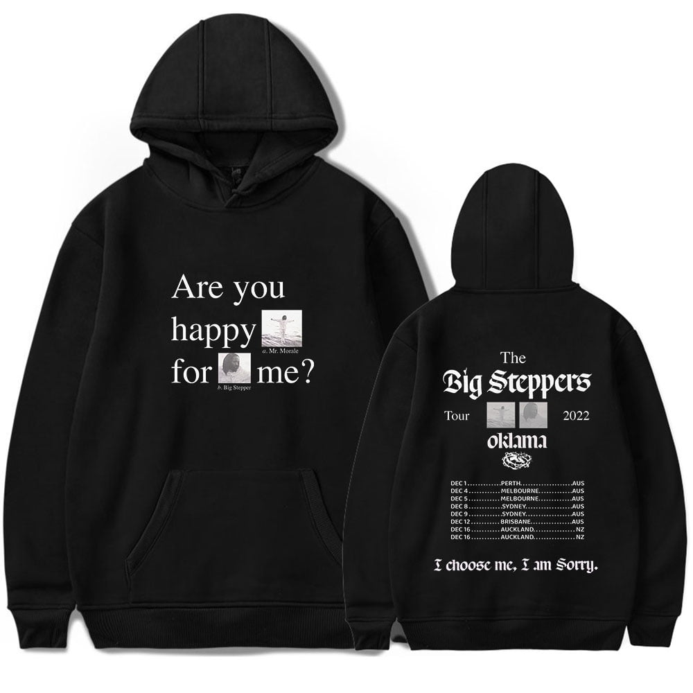 Kendrick Lamar Mr. Morale Tour Merch Hoodies Winter Men Women Hooded Sweatshirt Cosplay Crewneck LongSleeve Walmart