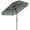 Light Grey, variant on Outsunny 7.6FT Aluminum Patio Umbrella 8 Ribs Market Umbrella, Light Grey