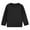 Black, variant on breaise Kids Sweatshirts Soft Cotton Warm Crewneck Shirts Solid Color Long Sleeve Pullover Sweatshirts for Boys Or Girls