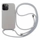 thumbnail image 3 of Funda de teléfono de silicona con correa cruzada y cordón para iPhone 16, 15, 14, 13, 12 Mini, 11 Pro Max Plus, carcasa trasera de TPU suave de color caramelo, 3 of 5