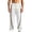 White, variant on Joggers for Men Color Block Loose Fit Casual Elastic Waist Drawstring Pants Outdoor Straight Leg Fitness Pants Solid Color Lounge Joggers with Pockets