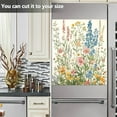 thumbnail image 3 of Yayeee Magnetic Dishwasher Cover for The Front Decoration Home Kitchen Machine Sticker Protector, Colorful Wildflowers, 3 of 6