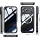 thumbnail image 4 of Funda Magnética de Privacidad para iPhone 17 Pro Max, Protector de Pantalla de Privacidad, Protección de Grado Militar, Funda de Cuerpo Completo Anti Peep a Prueba de Golpes de Vidrio Templado, 4 of 8