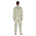 thumbnail image 4 of FORMRS Onesies Pajama for Adults Unisex Hoodie Winter Jumpsuit One Piece Sleepwear, Sizes S-2XL, Autumn Greenery, 4 of 7