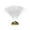 B, variant on Cameland Fiber Optics Light Color Changing Gold Plated Base - Usb Powered - 12.4 Inches - Fiber Optics Center Sensor Light