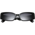 thumbnail image 1 of FEISEDY Creative Rectangle Sunglasses Women Fashion Thick Frame UV400 Protection B2462, 1 of 6