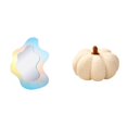 thumbnail image 1 of Espejo De Maquillaje Acrílico Ondulado, Espejo Decorativo Moderno Para Baño, Almohadas De Calabaza De Halloween, Cojín Decorativo De Felpa Para Sofá, Cama, Dormitorio O Habitación., 1 of 8