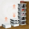 thumbnail image 4 of Shoe Rack Without Assembly, Foldable and Saving Space, Vertical Shoe Organizer for Bedroom, Entryway,Closet,Living Room, 4 of 5