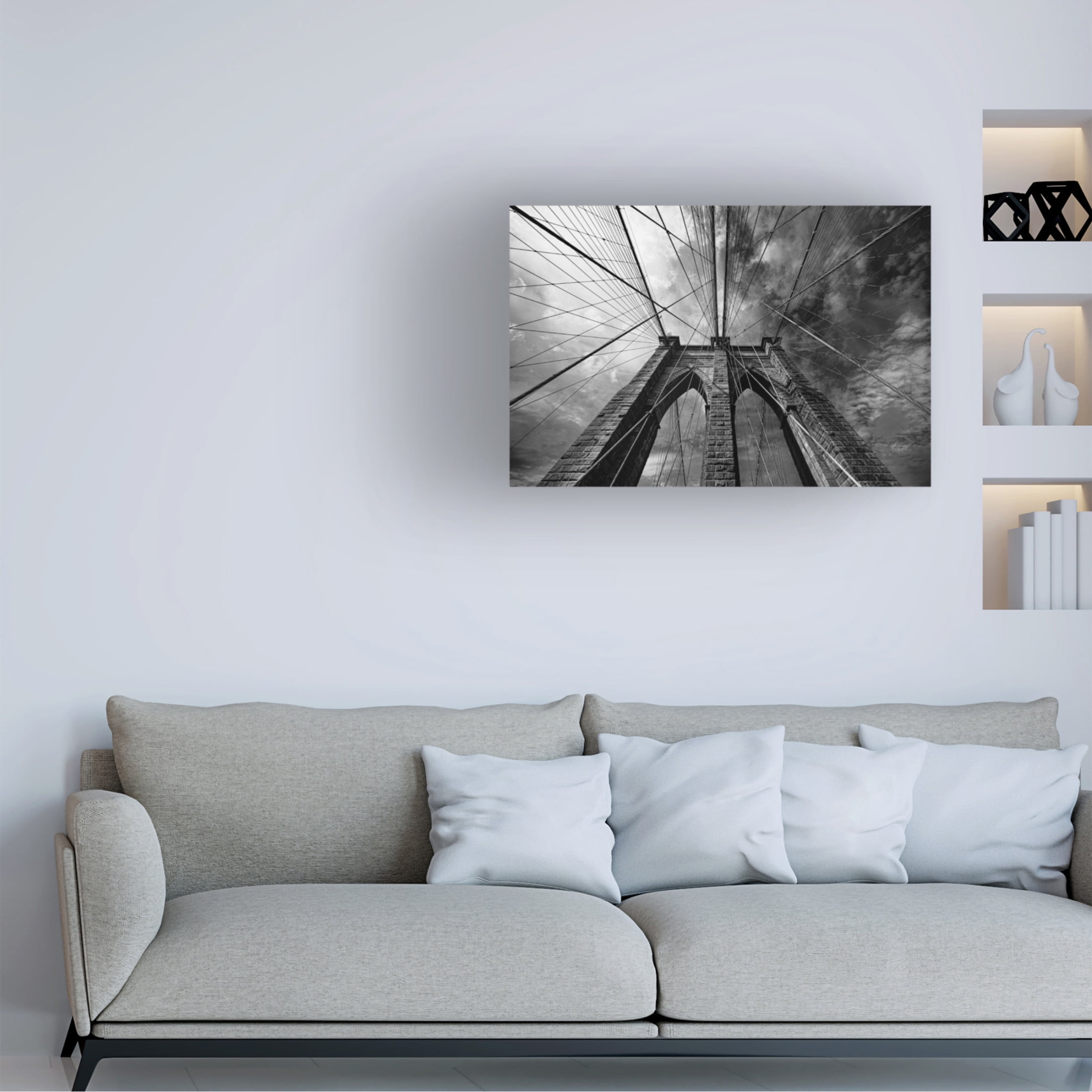 Trademark Fine Art Marco Tagliarino Brooklin Canvas Wall Art