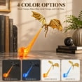 thumbnail image 6 of Dragon Bookshelf Nook Light, 3D Printed Fire-Breathing Fantasy Shelf Decor, Flying Dragon Design Fantasy Reading Nook Decor, Unique Gift for Book Lover Halloween Display, 6 of 6