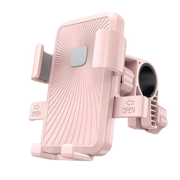 Bike Handlebar Phone Mount Stand Support Fast Release Anti Slip Grip For 4.7-7.2 Inch Smartphones Motorcycle Scooter Use