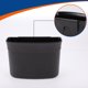 thumbnail image 5 of Bote de basura para automóvil Unique Bargains colgante para asientos traseros de plástico cuero sintético negro 1 Pcs, 5 of 6