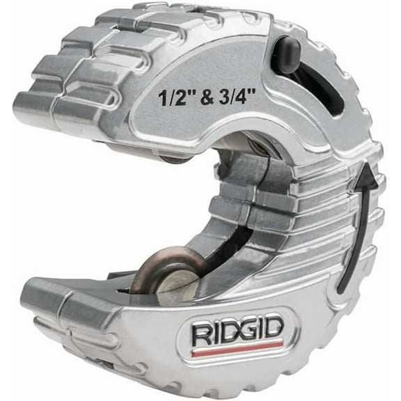 RIDGID 1/2 and 3/4 inch C-Style Close Quarters Tubing Cutter - 57008