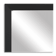 thumbnail image 5 of Frame My Mirror Framed Wall Mirror - Black 20" x 24" Mirror - Ideal for Bathroom, Wall Decor, Bedroom and Livingroom - Moisture Resistant with Safety Backing - LaRue Design, 5 of 11