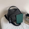 thumbnail image 5 of Women's Elegant Solid Color Shoulder Bag Fashionable Zipper Crossbody Bags Soft Top Handle Handbag Purse, 5 of 12