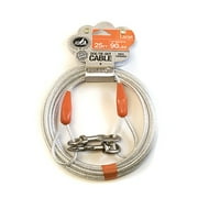 Pet Champion Large Reflective Tie Out Cable for Dogs Up to 90 Pound, 25 Feet