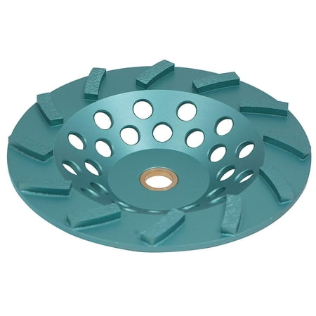 

2-Pack Premium 7 Inch Diamond Turbo Cup Wheel for Grinding Concrete and Masonry 12 Segments 5/8 -11 Thread