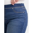 thumbnail image 4 of Terra & Sky Women's Plus Size High Rise Skinny Jeggings, Sizes 0X-4X, 4 of 5