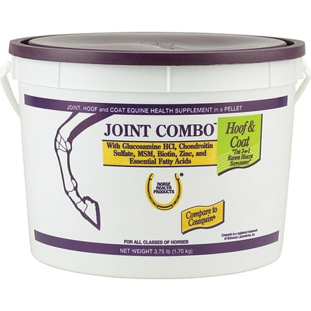 Horse Supplements Skin & Coat Farnam Co Horse Health-Joint Combo Hoof & Coat Supplement For Horse Joint 3.75 Pound ()