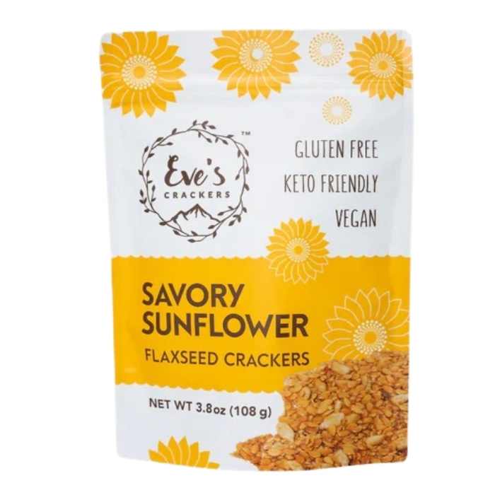 Eve's Crackers Keto Crackers, 3.8oz Multiple Flavors