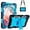 Black/Blue, variant on JBuwsdan for Urao X109 Tablet 10.1 Inch Tablet Case,Shockproof Heavy Duty Built-in Kickstand with Shoulder Strap Case for Urao X109 Android 16 Tablets 2026(Black)