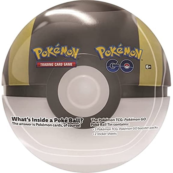 Poké Ball de lata Pokémon TCG Ultra Ball color negro Pokémon