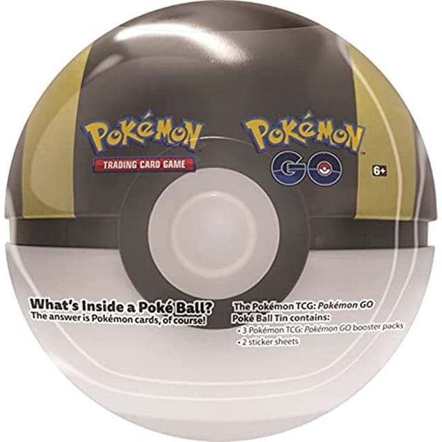 Poké Ball de lata Pokémon TCG Ultra Ball color negro Pokémon